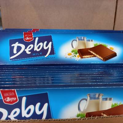Cokoladna mlečna tabla Deby 180g 